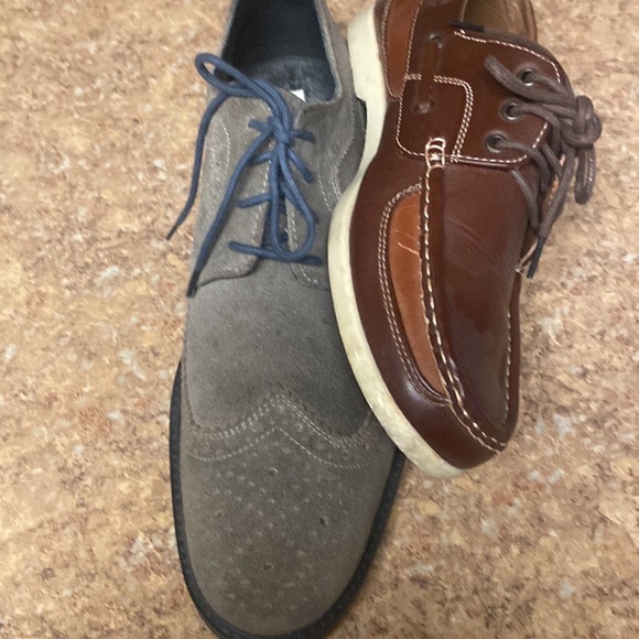 Ben Sherman suede oxfords gir men in size 44(11) in like new condition. - Picture 6 of 6